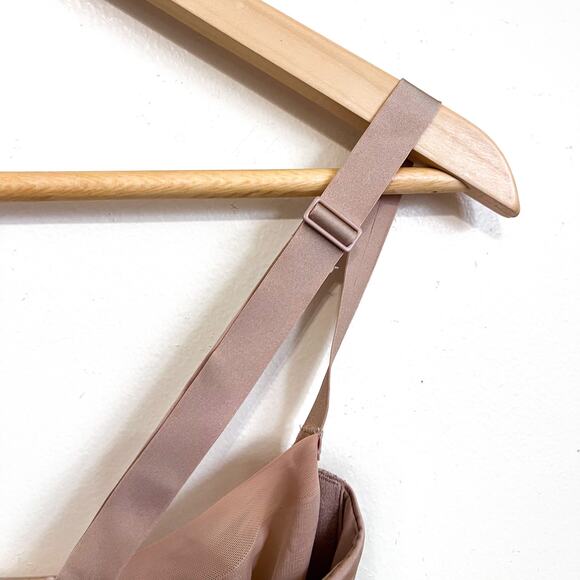 Skims Sheer Underwire Womens Demi Bra Size 34C Tan Nude Beige Lightweight - Picture 4 of 7